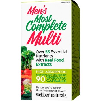 Muži kompletný multivitamín Webber Naturals