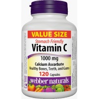 Vitamín C 1000 mg, Vápnik Webber Naturals