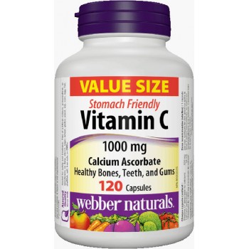 Vitamín C 1000 mg, Vápnik Webber Naturals Vitamín C 1000 mg, Vápnik Webber Naturals
