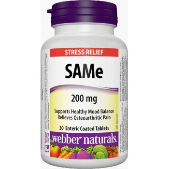 SAMe 200 mg Webber Naturals SAMe 200 mg Webber Naturals