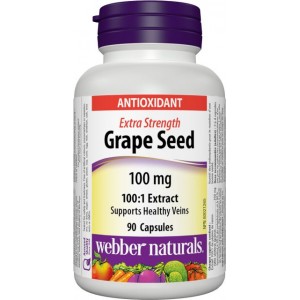 Hroznové jadierka Extra Silné 100 mg Webber Naturals Hroznové jadierka Extra Silné 100 mg Webber Naturals