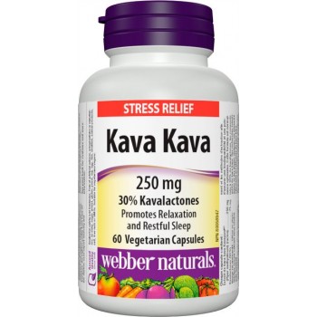 Kava kava 250 mg Webber Naturals Kava kava 250 mg Webber Naturals