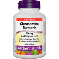 Kurkuma s glukózamínom 750 mg Webber Naturals Kurkuma s glukózamínom 750 mg Webber Naturals