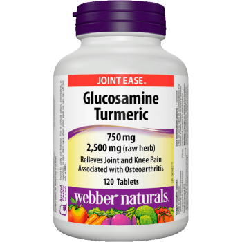 Kurkuma s glukózamínom 750 mg Webber Naturals Kurkuma s glukózamínom 750 mg Webber Naturals