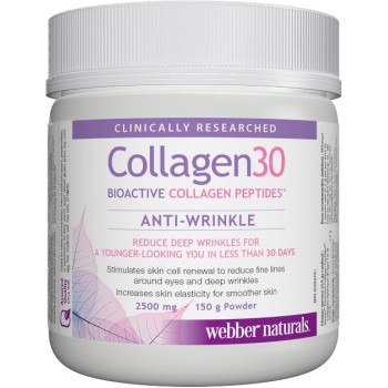 Kolagén30 proti vráskam 2500 mg prášok Webber Naturals Kolagén30 proti vráskam 2500 mg prášok Webber Naturals