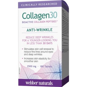 Kolagén30 proti vráskam 2500 mg Webber Naturals Kolagén30 proti vráskam 2500 mg Webber Naturals