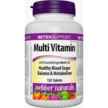 Diabetex™ Multivitamín s minerálmi Webber Naturals Diabetex™ Multivitamín s minerálmi Webber Naturals