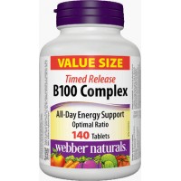 B-Komplex 100 mg časované Webber Naturals