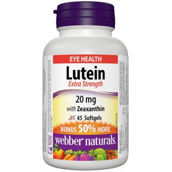 Luteín a Zeaxantín 20 mg Webber Naturals