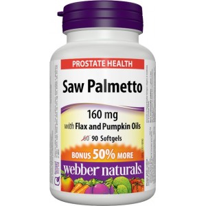 Prostata (Saw Palmetto) 160 mg Bonus Webber Naturals Prostata (Saw Palmetto) 160 mg Bonus Webber Naturals