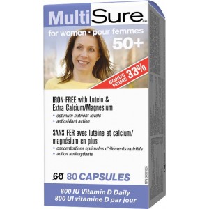 Multivitamín a Minerál pre ženy nad 50+ Senior Webber Naturals Multivitamín a Minerál pre ženy nad 50+ Senior Webber Naturals