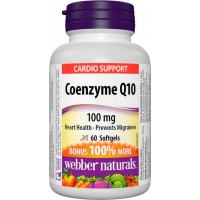 Koenzým Q10 100 mg BONUS Webber Naturals Koenzým Q10 100 mg BONUS Webber Naturals