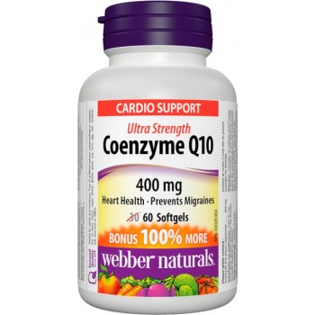 Koenzým Q10 400 mg BONUS Webber Naturals Koenzým Q10 400 mg BONUS Webber Naturals