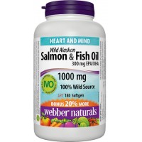 Omega3 losos a ryba 1000 mg Webber Naturals