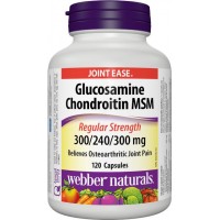 Glukosamín, Chondroitín a MSM 840 mg Webber Naturals Glukosamín, Chondroitín a MSM 840 mg Webber Naturals