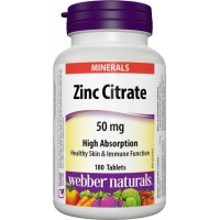 Zinok 50 mg Webber Naturals