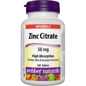 Zinok 50 mg Webber Naturals Zinok 50 mg Webber Naturals