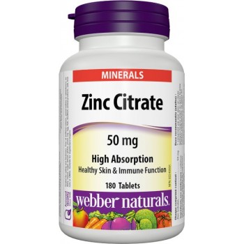 Zinok 50 mg Webber Naturals