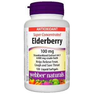 Elderberry (Baza čierna) 100 mg superkoncentrovaná Elderberry (Baza čierna) 100 mg superkoncentrovaná