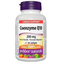 Koenzým Q10 200 mg BONUS Webber Naturals Koenzým Q10 200 mg BONUS Webber Naturals