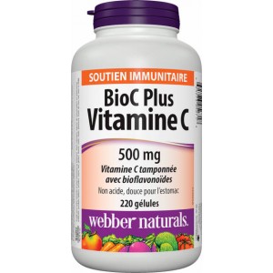 BioC Plus 500 mg + bioflavonoidy Webber Naturals BioC Plus 500 mg + bioflavonoidy Webber Naturals